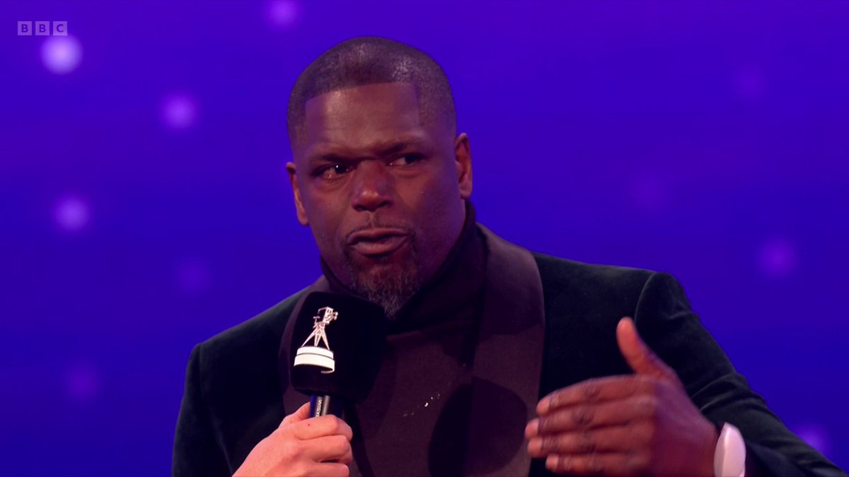 "It's about the power of our minds, and using the power of choice to create legacy" ✨ The Helen Rollason Award winner Dr Mark Prince OBE speaks from the heart ❤️ #SPOTY