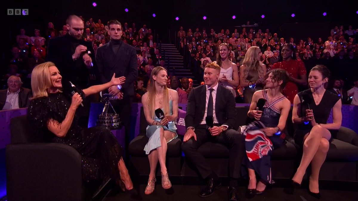From the Olympics, to the red carpet! 👗 Gold medallist Imogen Grant has upcycled her kit to a version to wear to #SPOTY! 🏆