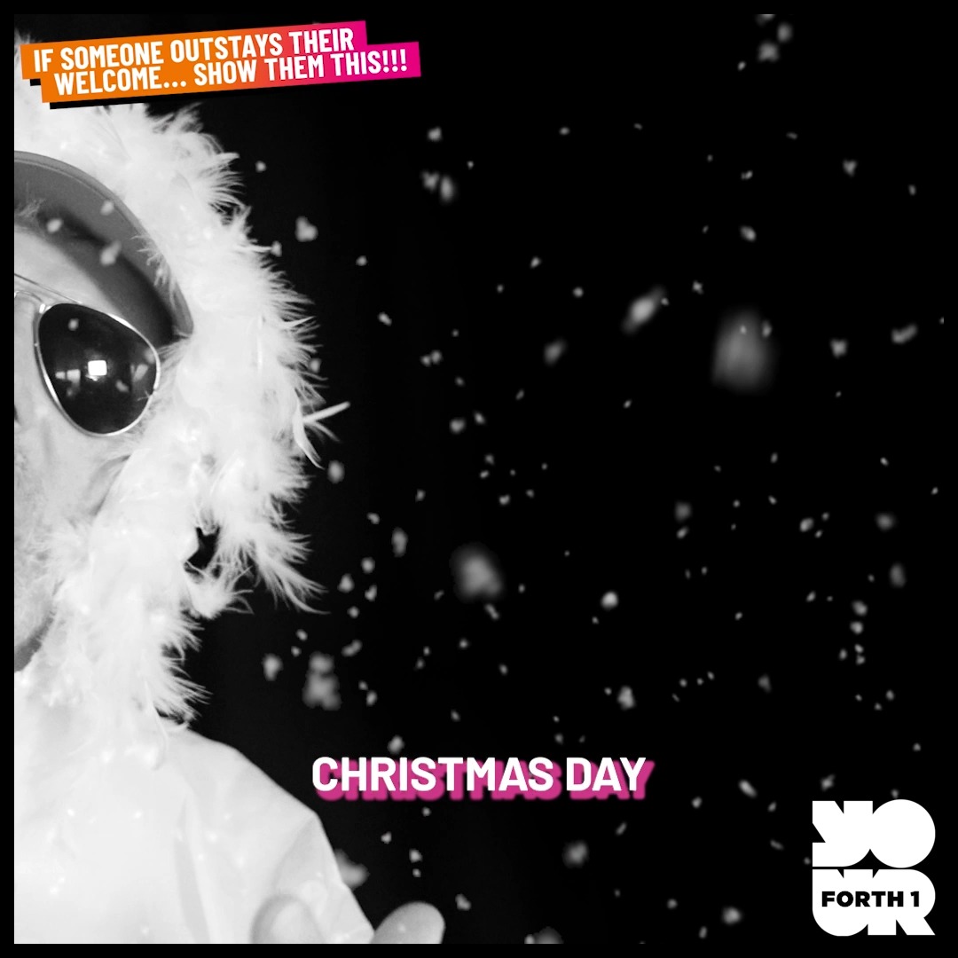 🤣 It's HERE! The Boogie in the Morning Christmas Song ❄️ If anyone outstays their welcome... SHOW THEM THIS! Boogie 📻 Arlene Stuart Marty 📻
