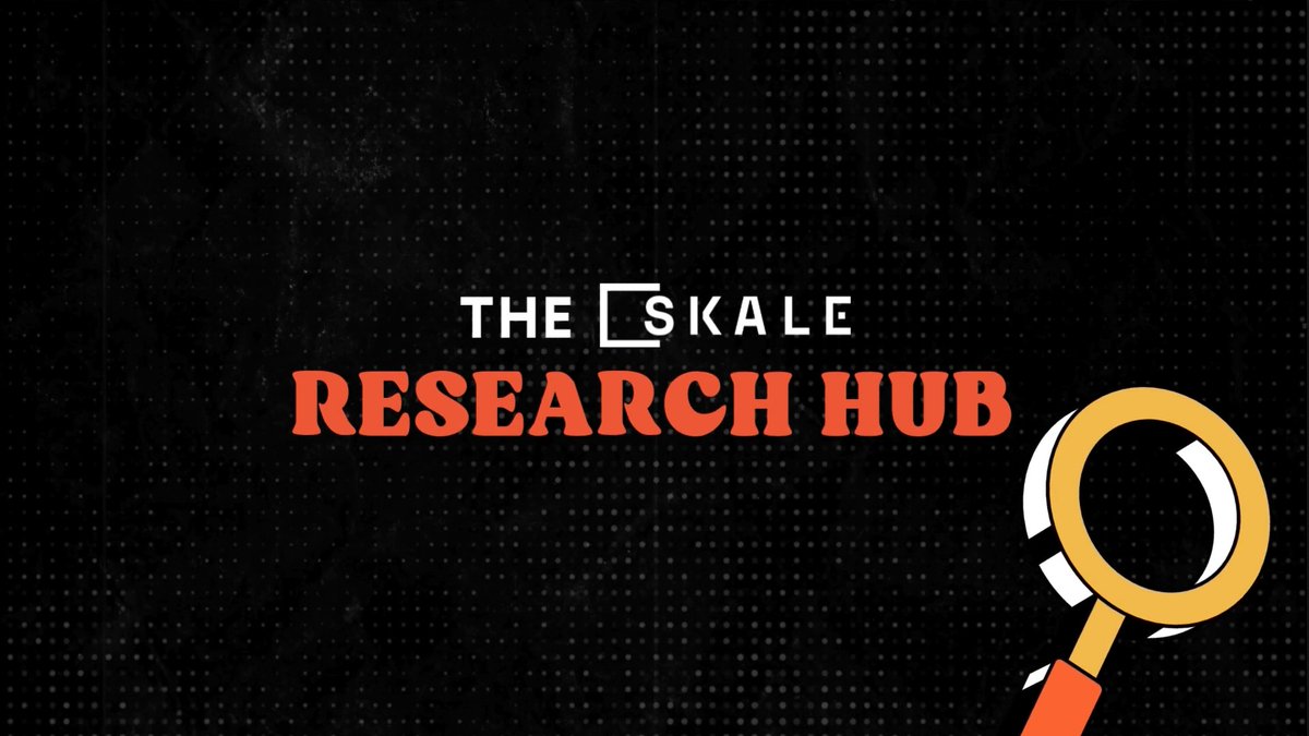 SKALE isn't just gas-free and invisible — it's ethical, transparent and approachable. 🤙 Enter The Research Hub: your one-stop destination for data, insights and reports on SKALE's growth, architecture, gaming ecosystem and more. 📊 🌊 Dive in now:
