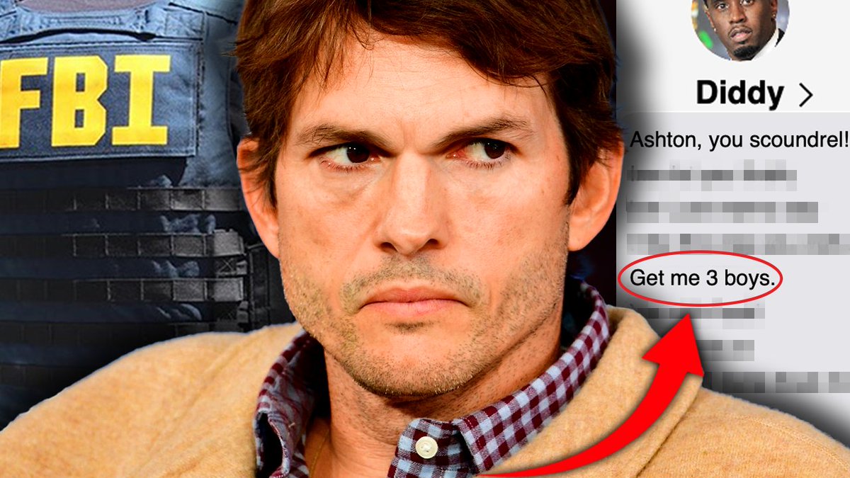 🚨 Ashton Kutcher Accused of Providing ‘Diddy VIPs’ with Kids to Rape Hollywood's golden boy, Ashton Kutcher, may not be as squeaky clean as the boy-next-door image carefully crafted by Hollywood’s PR machine. Investigators probing the bombshell case against Sean "Diddy" Combs have turned their focus toward Kutcher, raising alarming questions about his ties to a sprawling blackmail operation in the entertainment industry. With the walls closing in, authorities warn Kutcher could pose a flight risk and may even attempt to tamper with witnesses, further deepening the scandal.