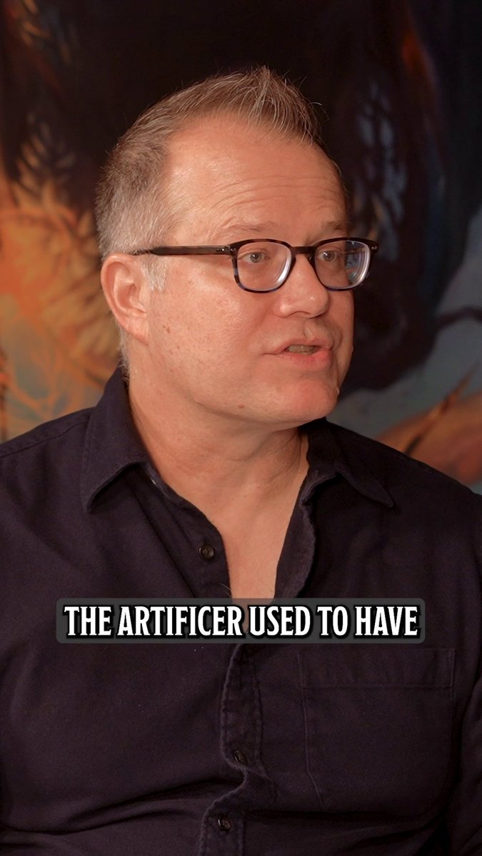 Playtest the revised artificer class now: