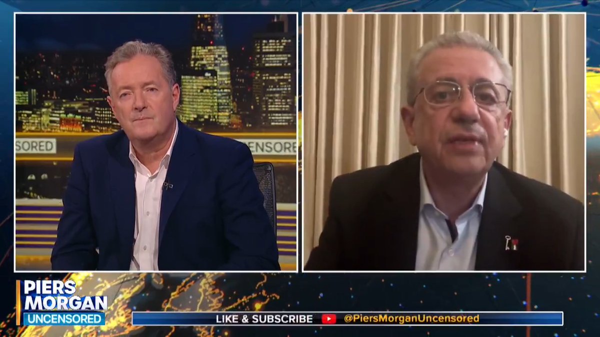 Piers Morgan is literally getting cooked by Mustafa Barghouti and even though it is like 100th time, he is still behaving as clueless as a baby