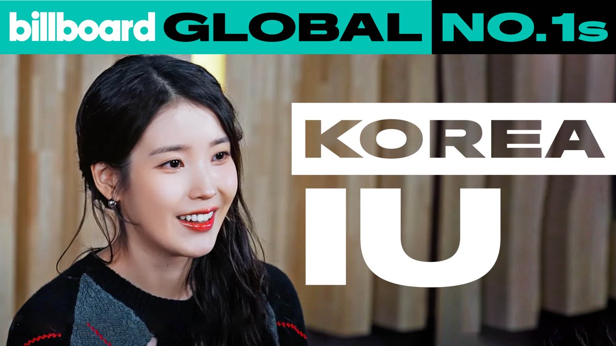 .아이유(IU) shares her reaction to being named the global #BillboardNo1s cover star for Billboard Korea: "There's a lot of glorious words attached with this selection [...] so I'm just grateful." 🙏 Stay tuned as we reveal more Global No. 1s covers all week long.