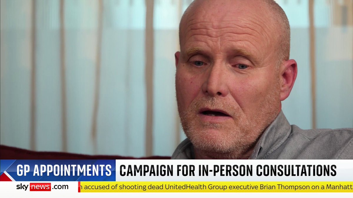 Mike Barlow lost his wife Laura to liver and bowel cancer. He is campaigning for mandatory face-to-face appointments with GPs, after she was misdiagnosed with endometriosis over the phone. Mike shares his family's story with Sarah-Jane Mee 📺Sky 501