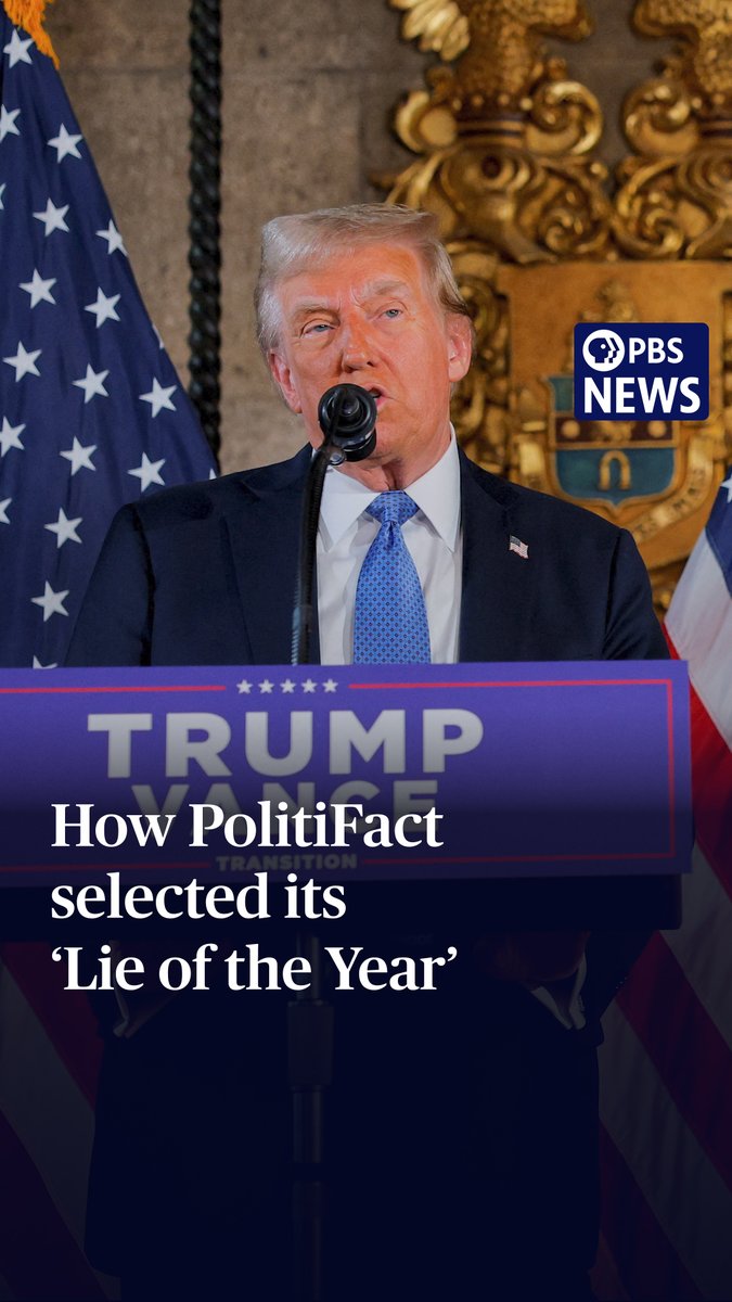 A false statement spread by the incoming president and vice president about Haitian immigrants in a southwestern Ohio city was named PolitiFact's "Lie of the Year" for 2024. In early September, then-GOP vice-presidential nominee JD Vance amplified a false claim that had spread on social media about immigrants from Haiti living in Springfield, Ohio, stealing people's pets and eating them. During the presidential debate hosted by ABC News, then-Republican nominee Donald Trump repeated the claims. "In Springfield, they're eating the dogs. The people that came in. They're eating the cats. They're eating, they're eating the pets of the people that live there. And this is what's happening in our country. And it's a shame," he said. In the days and hours leading up to the debate, local officials said they had "not been able to verify any credible reports or specific claims of pets being harmed, injured, or abused by individuals within the immigrant community." When presented with this information during the debate, Trump disagreed, saying that "the people on television say, 'My dog was taken and used for food.'" In televised interviews after the debate, Vance said national media outlets were not paying attention to the immigration issue during the campaign until he and Trump "started talking about cat memes." "If I have to create stories so that the American media actually pays attention to the suffering of the American people, then that’s what I’m going to do," Vance said.