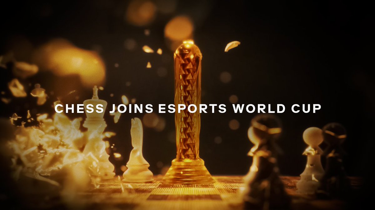 Chess makes its way into #EWC2025! The ultimate game of strategy and intellect joins the lineup!