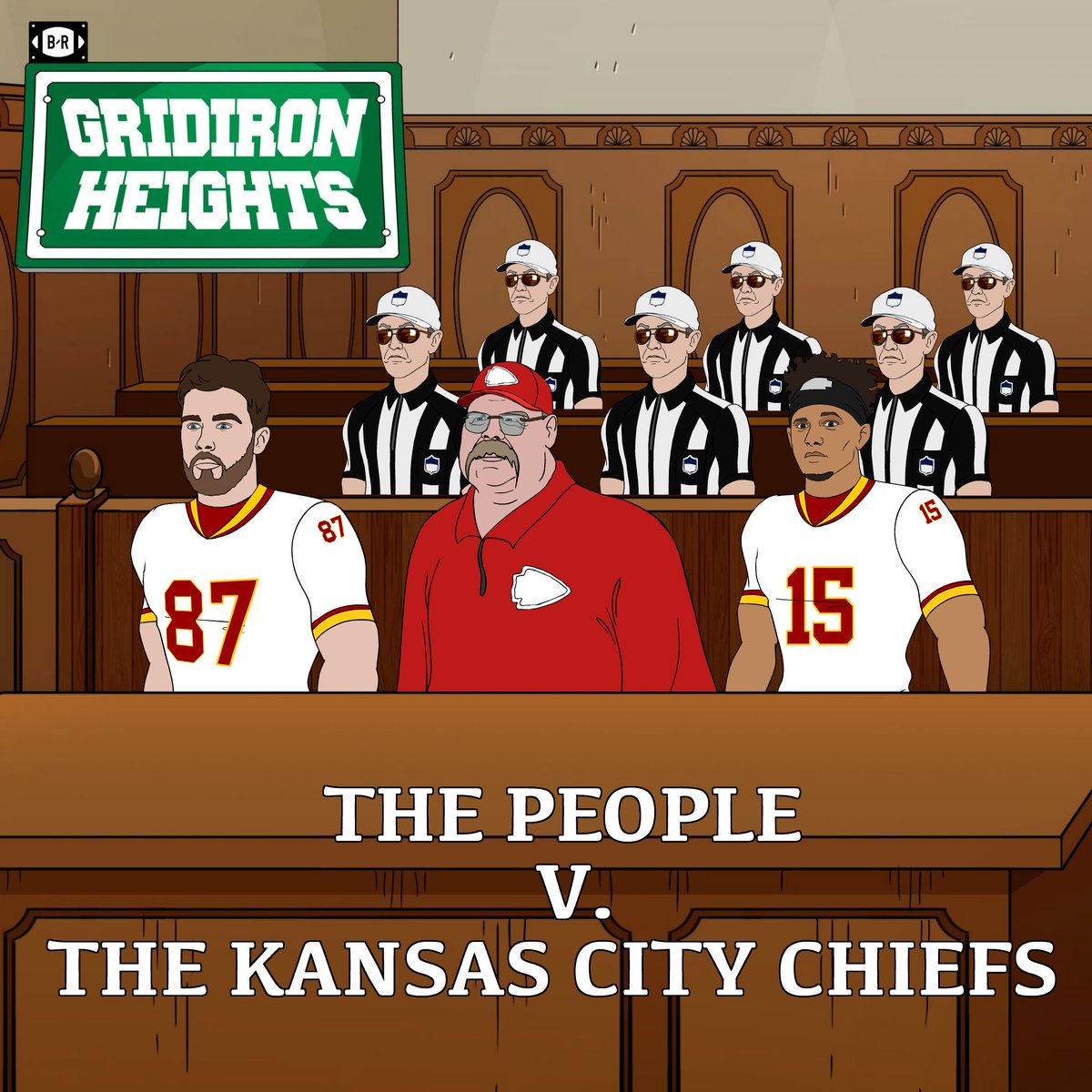 Every Chiefs win gets more suspicious... Time to take this to court #GridironHeights