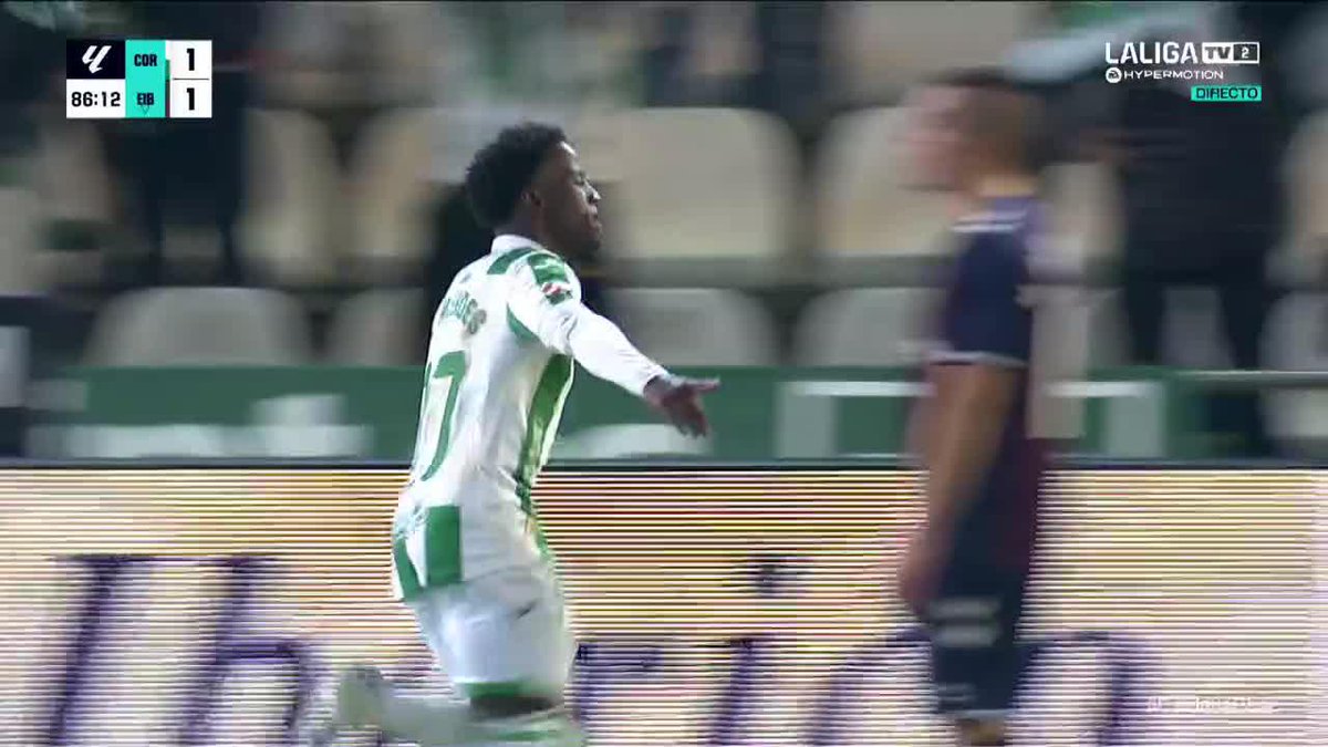 ADILSON MENDES poniendo patas arriba el Nuevo Arcángel 🟢⚪🔥 Córdoba CF #LALIGAHYPERMOTION