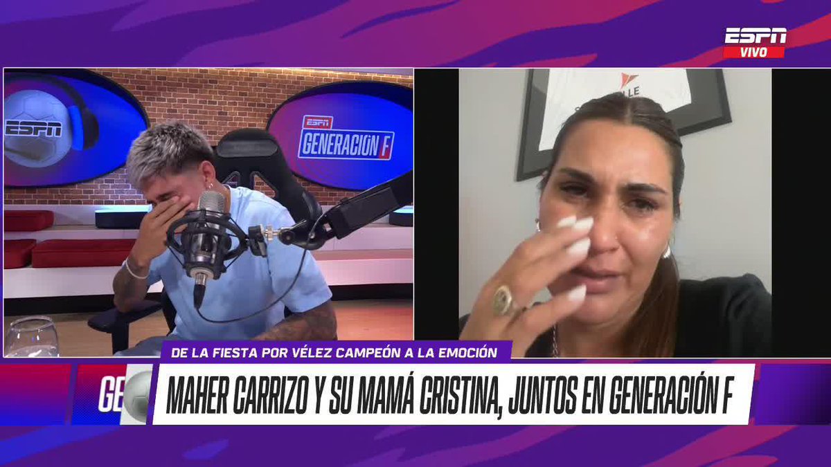 Maher Carrizo, anunciándole a su mamá que le COMPRÓ UNA CASA en Santiago del Estero EN VIVO en ESPN… Cumplió el sueño de todos, con apenas 18 años. Qué hermoso momento. 🥹🤍