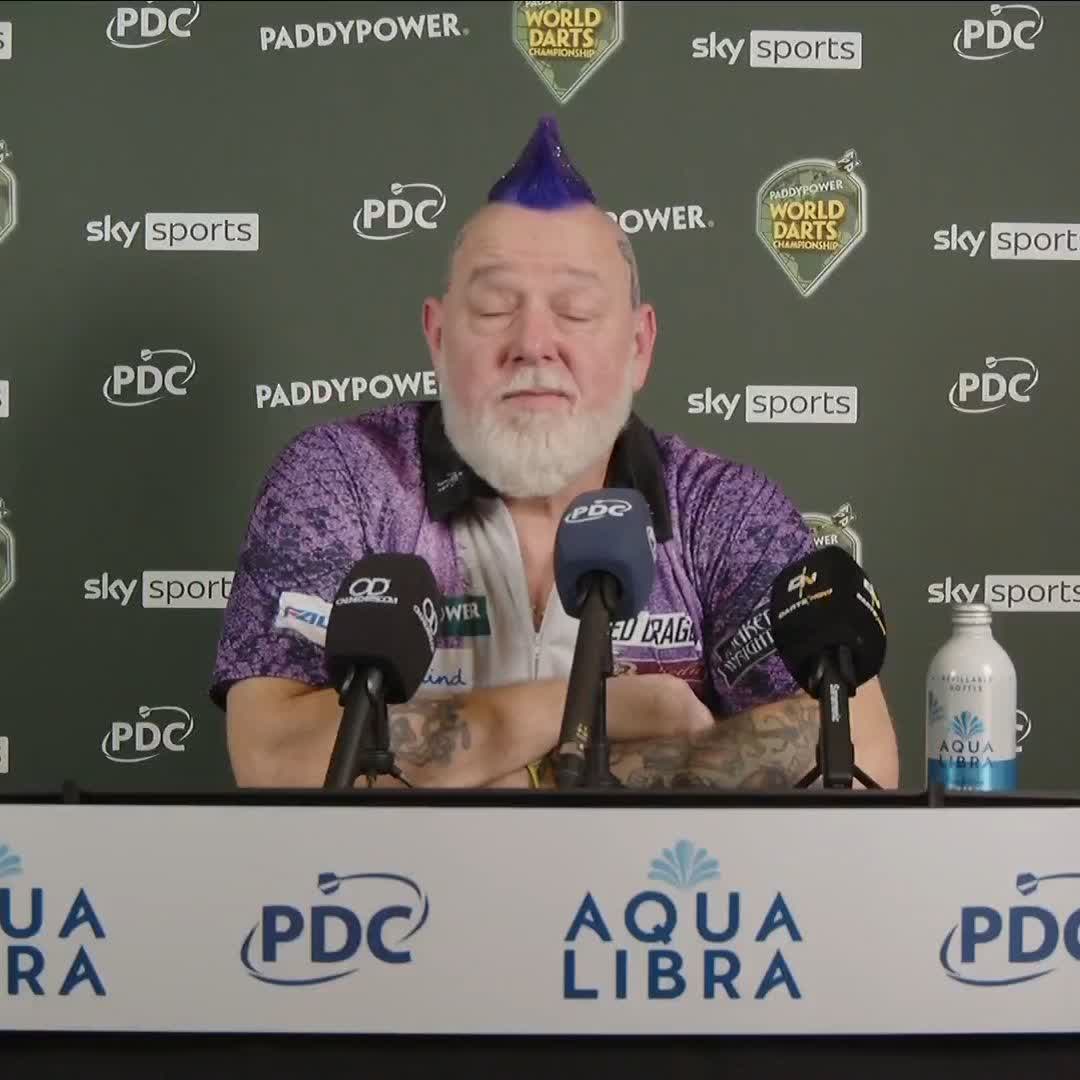 🗣️ "Class is permanent, and form is temporary!" Peter Wright reflects on his return to winning ways at the Paddy Power World Darts Championship, which sets up a third round showdown against Jermaine Wattimena! #WCDarts