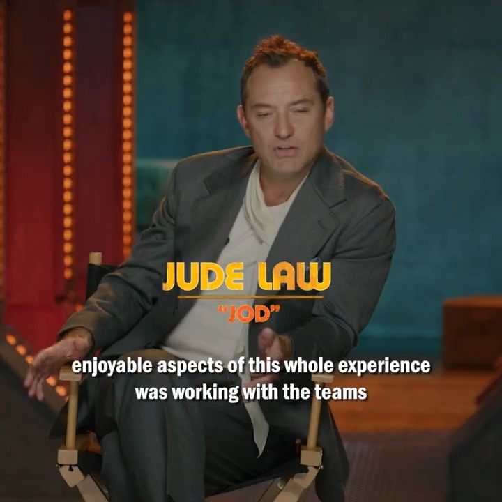 Jude Law is just like me The #SkeletonCrew star talks about his love for Star Wars creatures, droids, and the puppeteers who bring them to life. Don’t miss all-new episodes Tuesdays on Disney+.