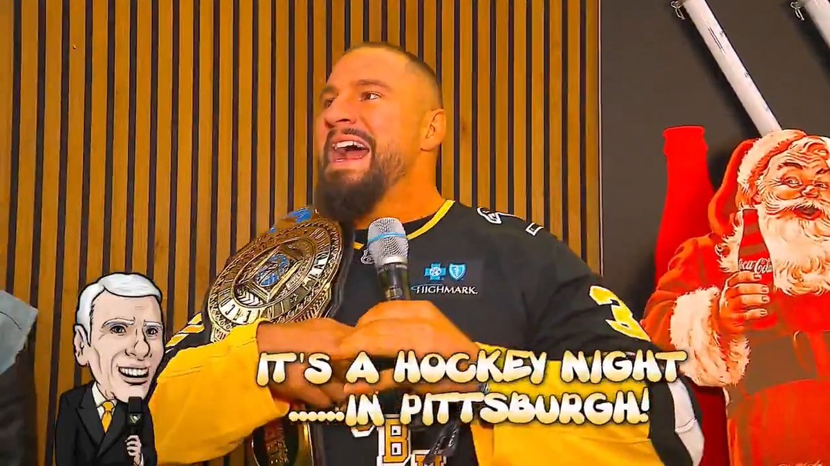 Happy to have you at WWE night, Bronson Steiner!