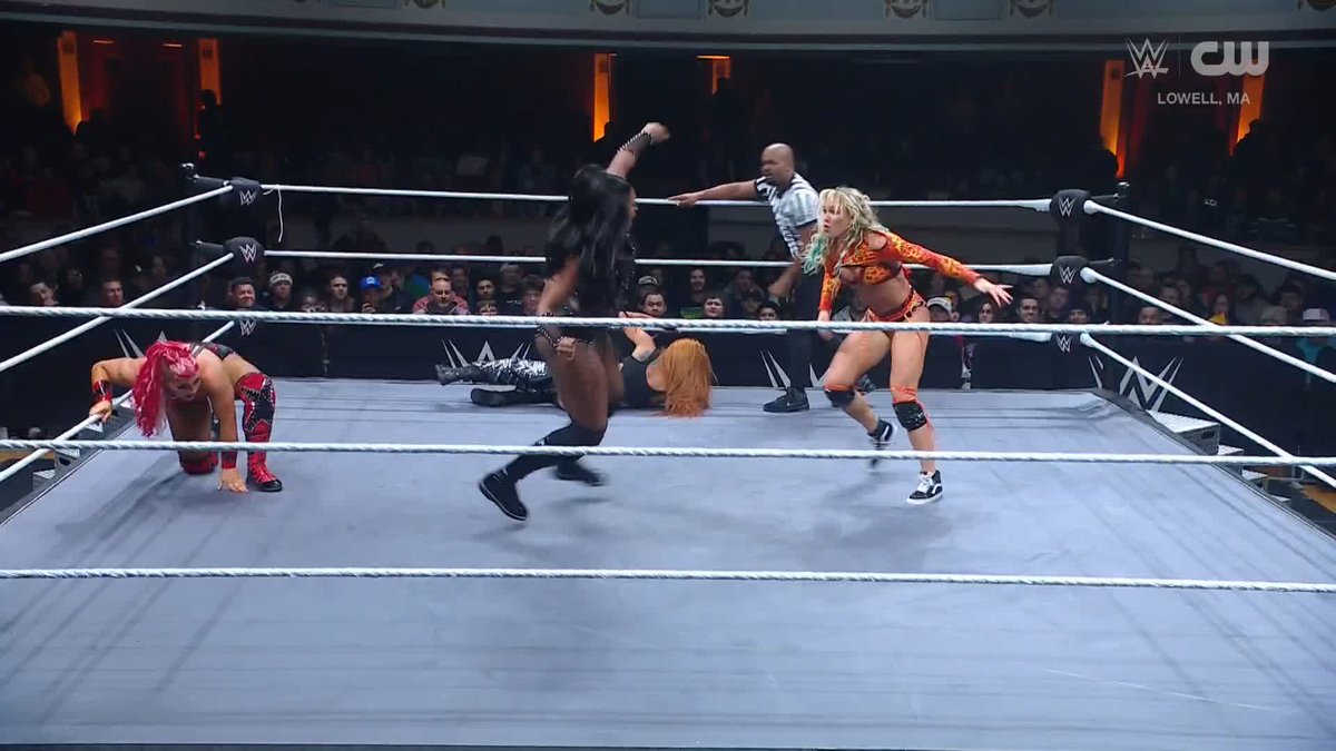 This match has taken it to another level! 😳 #WWENXT
