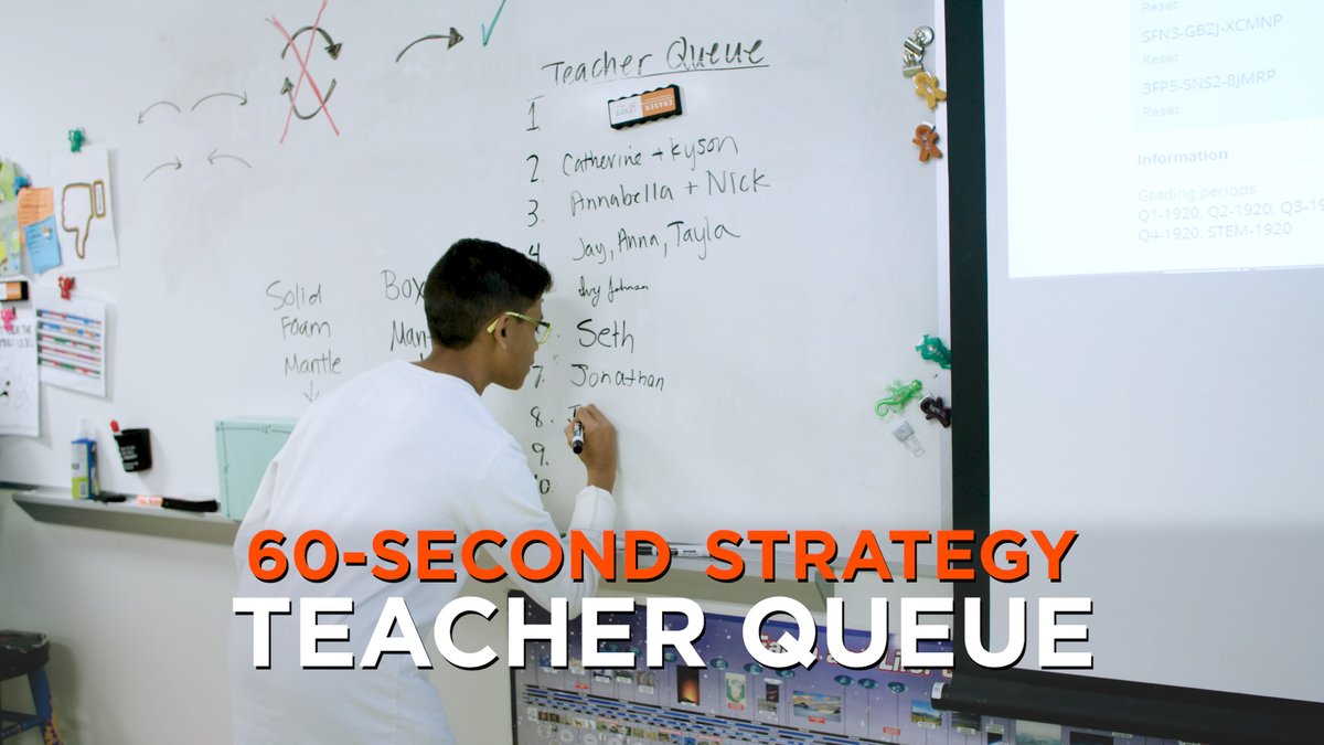 This simple tactic can help you manage all the student requests during a project or independent activity. 🙌 Watch all of our 60-second strategies in *one* place: