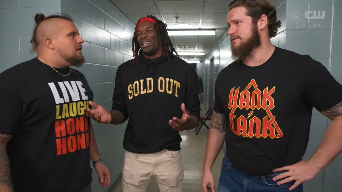 Ethan Page is not in the mood tonight... 😬 #WWENXT