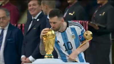 El beso más lindo de todos. Hoy, hace dos años. 🇦🇷