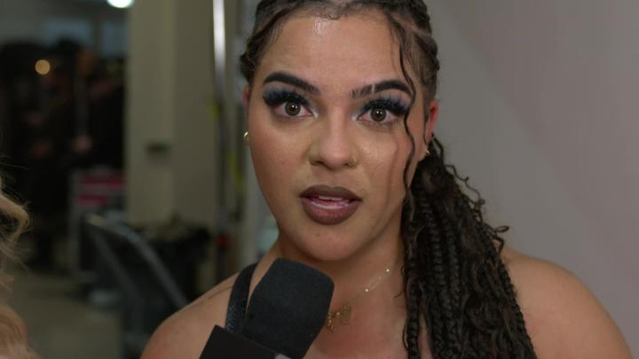 EXCLUSIVE: 𝙹 doesn’t hold back on her doubters, and makes a bold claim for the future. #WWENXT