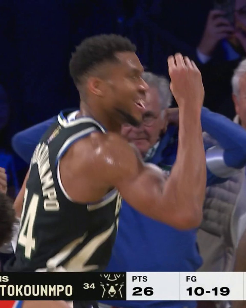 Giannis letting everyone know they won that $500K 🤑