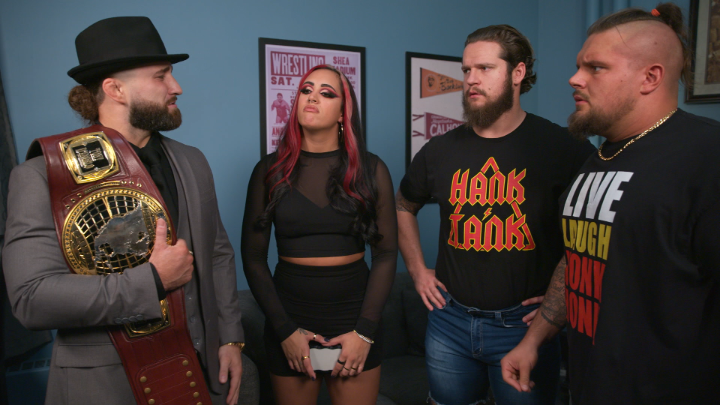 EXCLUSIVE: NXT General Manager A V A makes a Christmas Chaos Fatal 4-Way Match official for a special Christmas Eve episode of NXT. #WWENXT