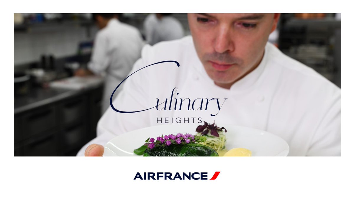 Starting January 2025, for the first time on departure from Tokyo and Osaka to #ParisCDG, La Première and Business customers will enjoy exclusive menus signed by triple Michelin-starred French chef Olivier Chaignon.
