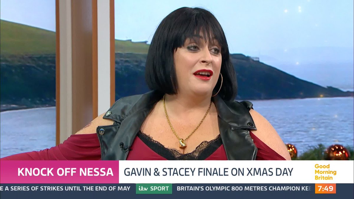 'I was there already, all I had to do was a put a wig on!' Kaz Barrett, AKA 'Knock Off Nessa', began impersonating the Gavin and Stacy character back in 2019. She gives tours on Barry Island and describes fan interactions she's had in the past.