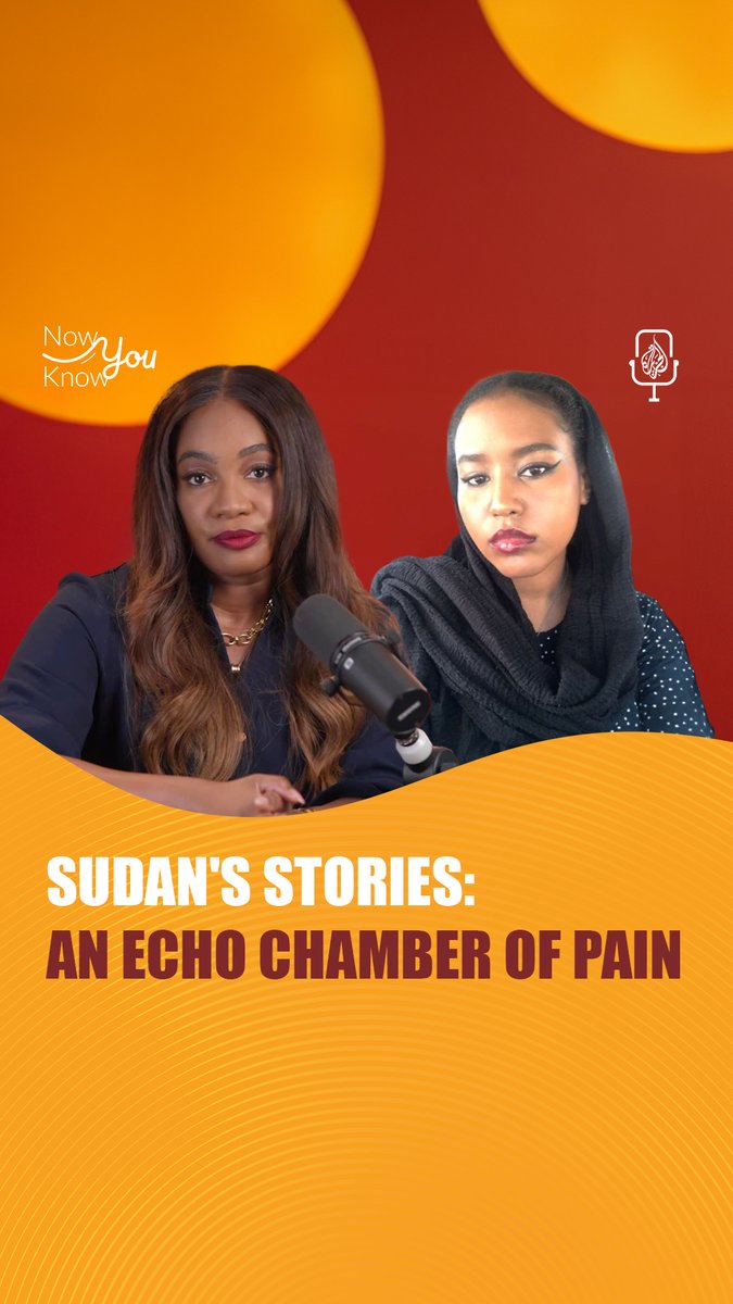 Are Sudan’s stories falling on deaf ears? 🎙️ On #NowYouKnow, Samantha Johnson and Omnia Mustafa, a displaced Sudanese woman, discuss the heartbreaking silence around the crisis: