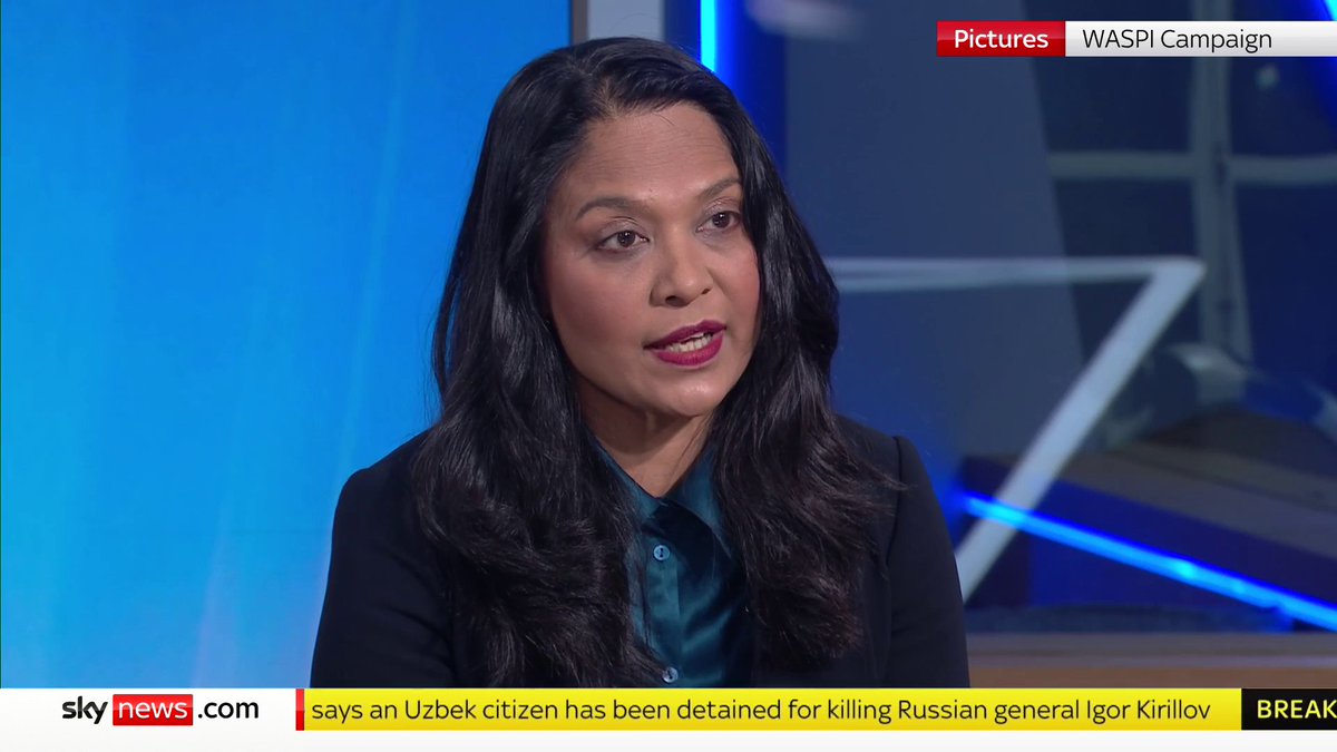 In 2019, Labour promised a near £60 billion package for Waspi women Keir Starmer, Rachel Reeves, Liz Kendall and Angela Rayner have all previously supported the campaign Can Rushanara Ali MP 💙 tell us why their position has changed so much? #KayBurley SS
