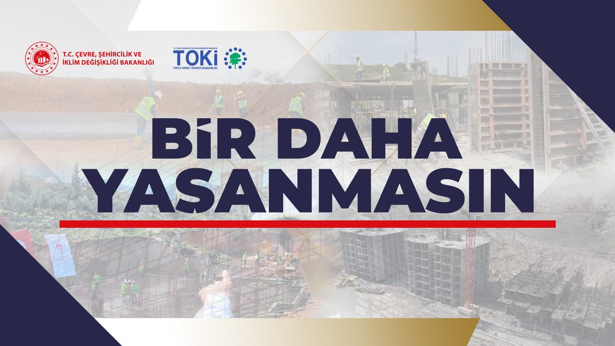 💪 Birlikte daha güçlü Anadolu için tam kadro aralıksız çalışıyoruz. 🏗️ Sağlam zeminlerde güvenli ve dirençli konutlarımız 11 ilde yükselmeye devam ediyor.