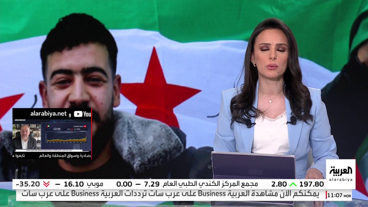 استئناف العمل في ميناء اللاذقية أمام حركة التجارة #قناة_العربية #سوريا