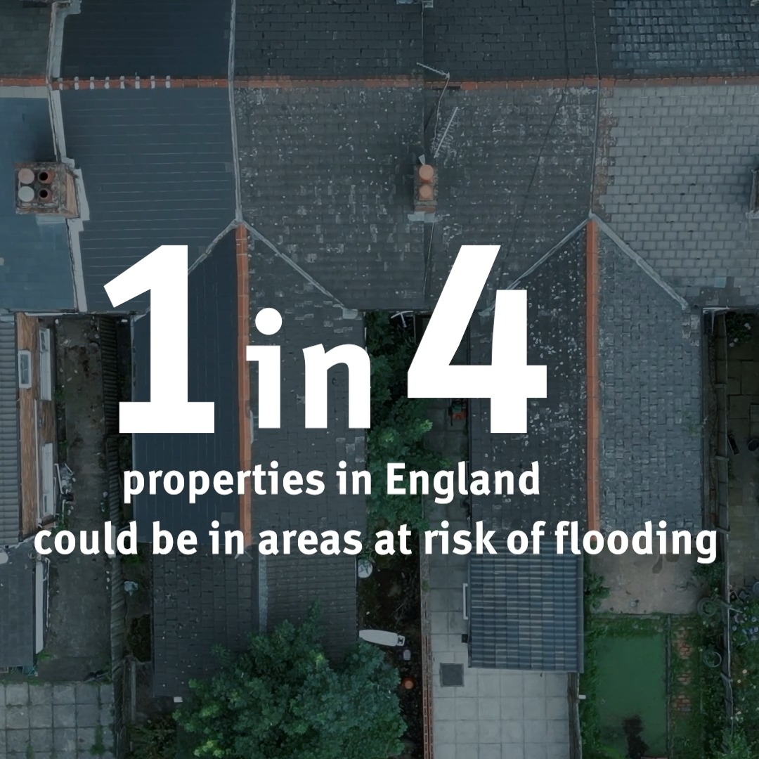 One in four properties in England could be in areas at risk of river, sea or surface water flooding by mid-century. We've updated our risk mapping tools so we have the latest data to allow us to adapt to the changing climate and build a resilient nation.
