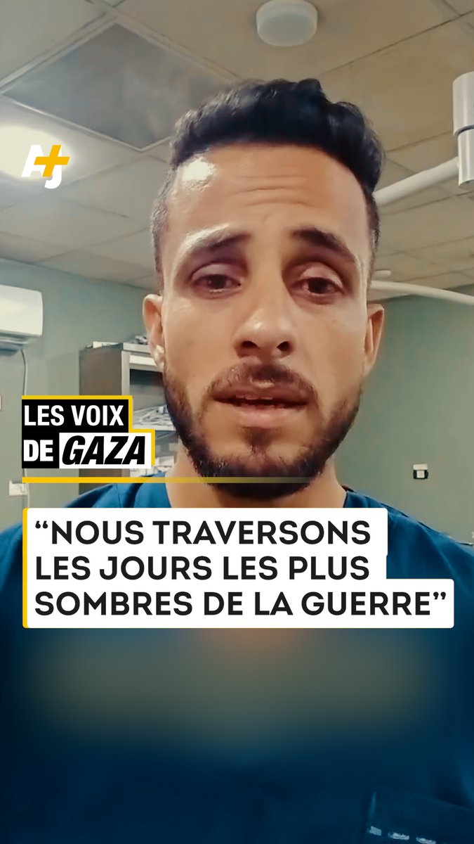 “Ça pourrait être la dernière fois que vous entendez notre voix.” Voici le message déchirant de Walid al-Badi, infirmier à Gaza.