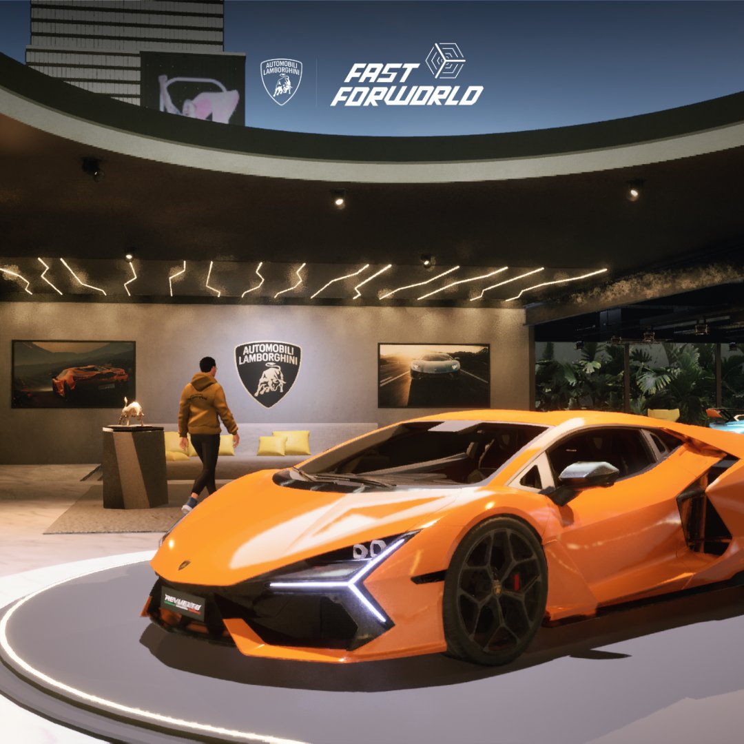 The Lamborghini universe just expanded. Fast ForWorld combines gaming, rewards and immersive experiences. Ready to step inside? #Lamborghini CO2 Emission and Fuel consumption combined: