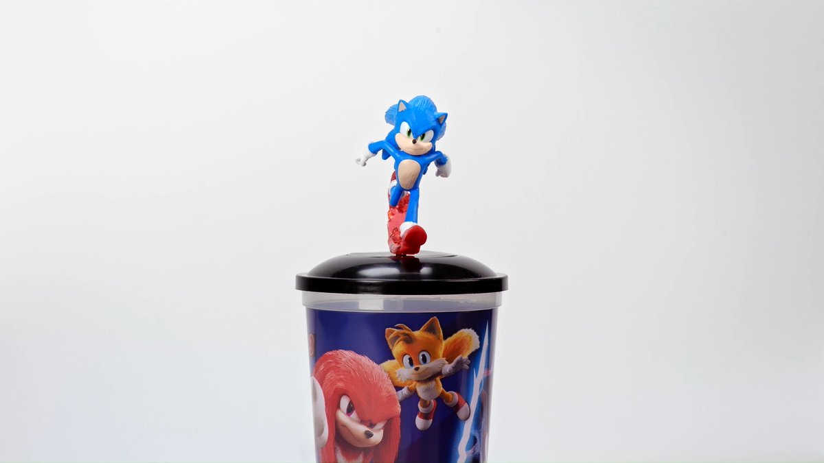 Speeding off the shelves! 💨 Our #Sonic3 popcorn buckets, cups and toppers are available in cinemas now, while stocks last! 🍿🔵 🔗