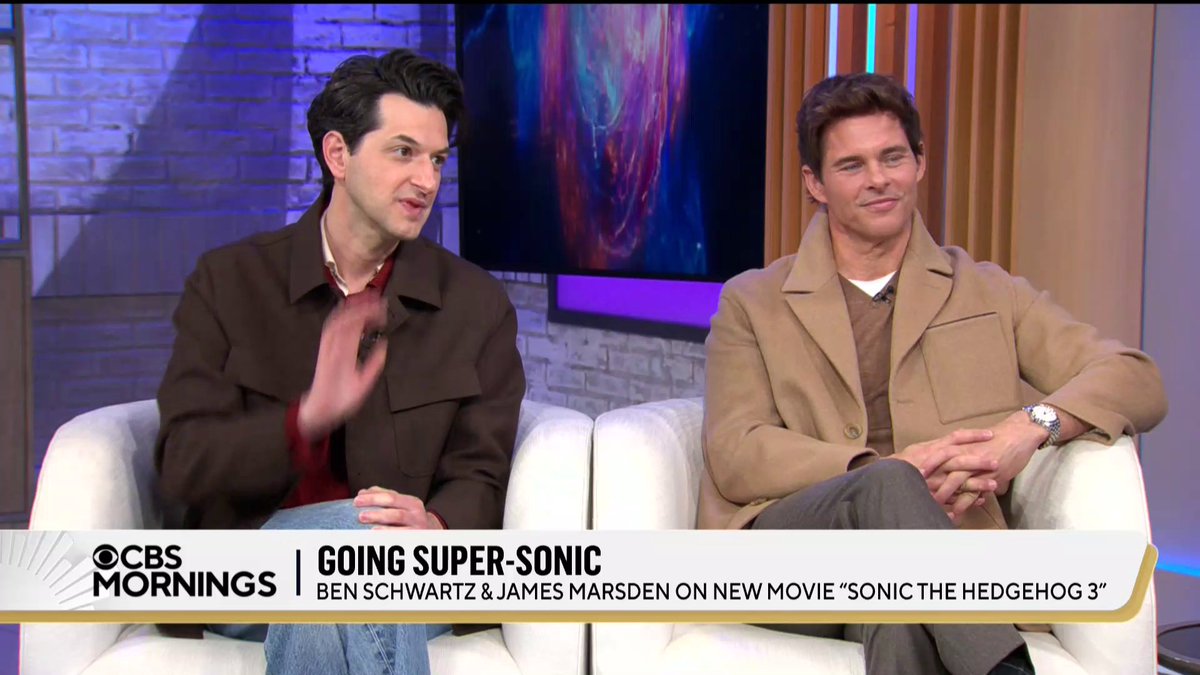 Cyclops and I did CBS Mornings an hour ago and it was a blast.