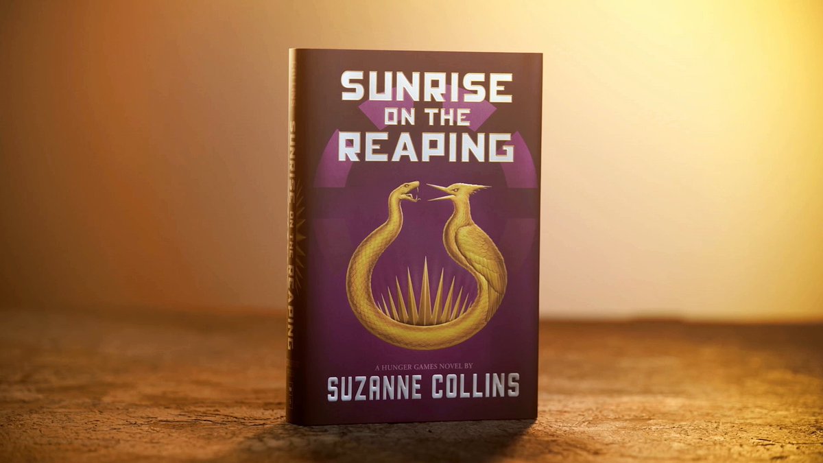 Three months from today, we return to the Hunger Games! Sunrise on the Reaping is the much anticipated new novel in the #1 worldwide bestselling series from Suzanne Collins. On sale March 18th. Pre-order your copy today at #ReadSunrise