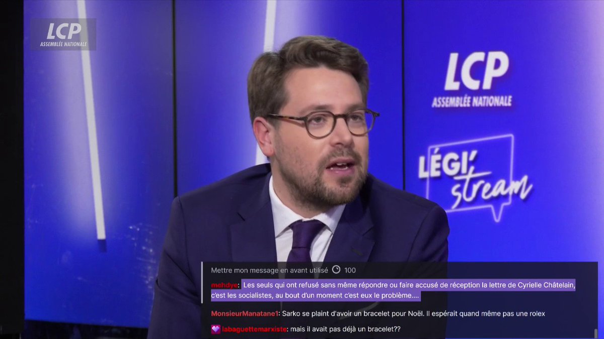 Condamnation de Nicolas Sarkozy : "J'ai écrit une lettre à Emmanuel Macron pour demander que Nicolas Sarkozy n'ait plus aucune mission publique, qu'il ne représente plus la France et ne soit plus invité aux cérémonies officielles", annonce Benjamin LUCAS. #Legistream