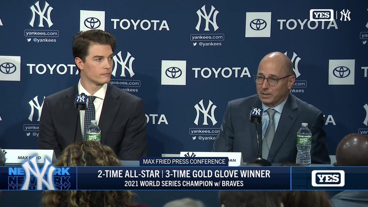 "He wanted this opportunity, he wanted New York, he wanted to come here." -Brian Cashman on the process of signing Max Fried