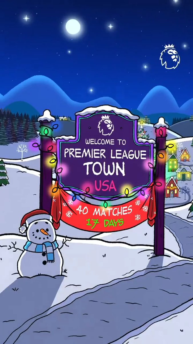 'Tis the season of Festive Fixtures ☃️⚽️ 40 matches. 17 days. The most wonderful time of the year.