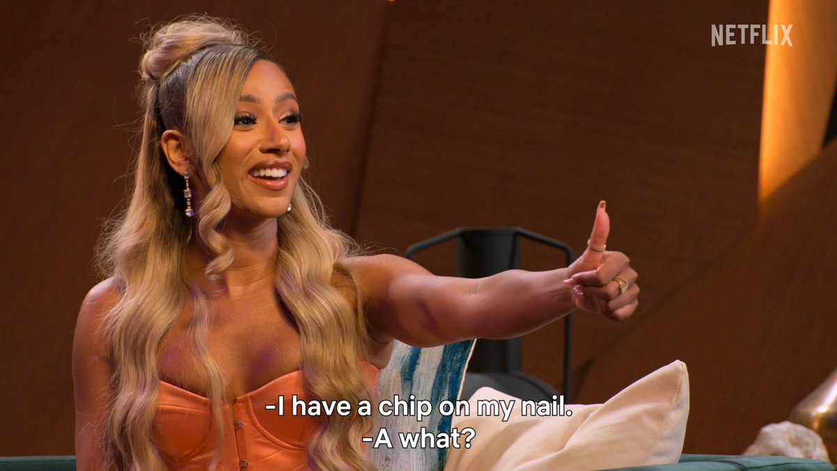 She brought receipts to the reunion via a QR code PRINTED ON HER NAILS. The Ultimatum Season 3 finale and reunion are now playing.