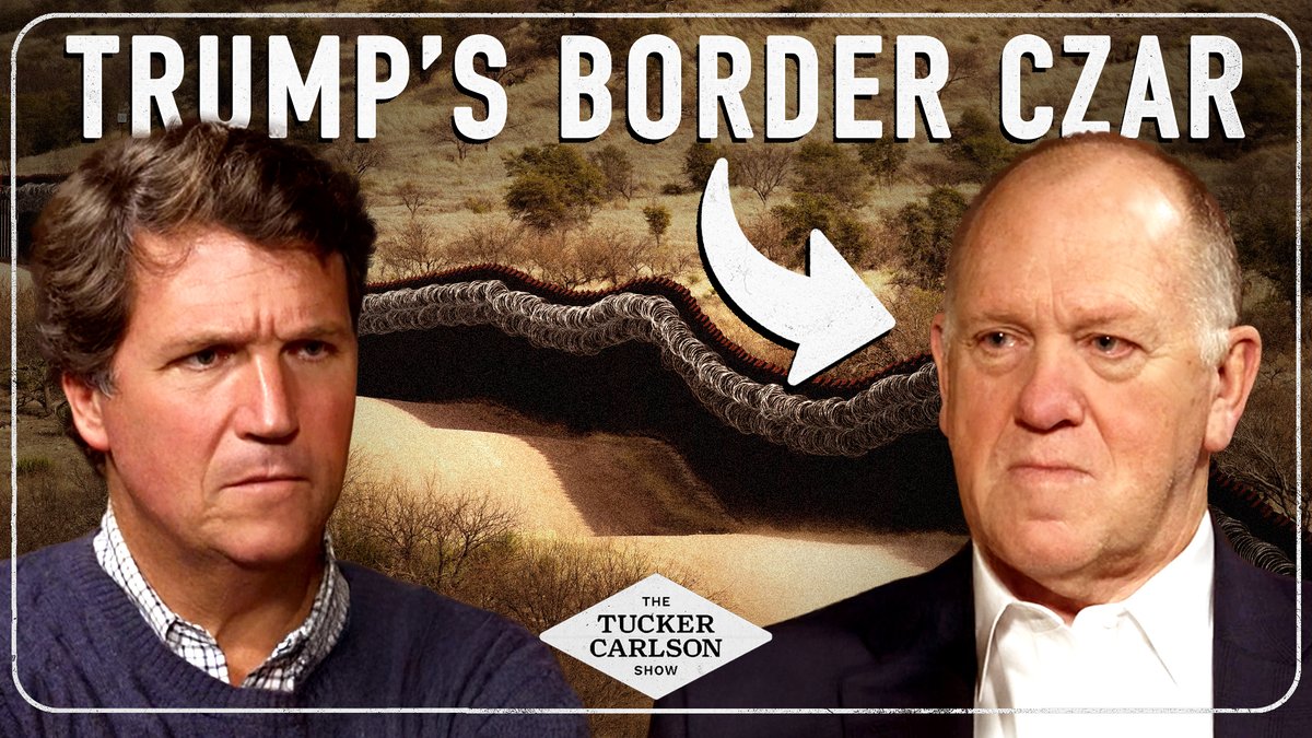 Which government has killed more Americans: Iran or Mexico? Tom Homan is the new border czar and he knows the answer. (0:00) Tom Homan’s Detailed Plan to Fix the Border (8:24) How to End the Cartel Drug Empire (23:21) Biden Auctioning Off the Border Wall (24:42) The Corruption of Alejandro Mayorkas (30:51) The Prioritization of Illegal Immigrants Over Americans (41:20) What Happened to Mayor Eric Adams? (47:15) The Drone Sightings (48:45) How Many Deportations Are Coming? (56:11) The Cartel’s Satanic Religion (59:54) Illegals Coming From China and Russia (1:06:53) Is There a Military Purpose for This Mass Immigration? (1:07:42) Child Trafficking (1:12:10) Why Tom Homan Came Out of Retirement for This Job Includes paid partnerships.