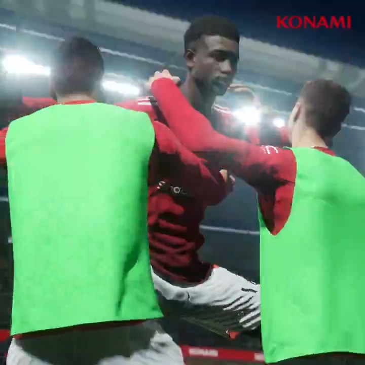 🌟 @AmadDiallo_19’s derby-day winner with a difference 😍 #MUFC || @Play_eFootball