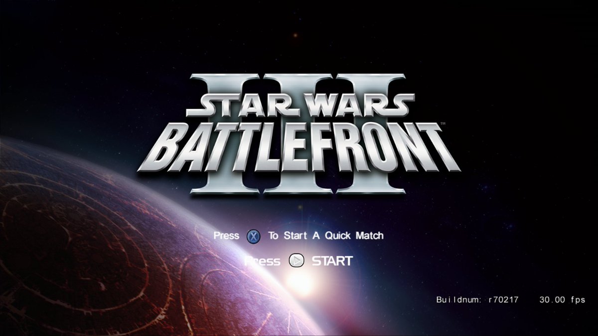 🚨 A brand new Star Wars Battlefront 3 build has been found. Made the final week of development before LucasArts cancelled the game, this Wii version is essentially content complete with never before scene content. Via: