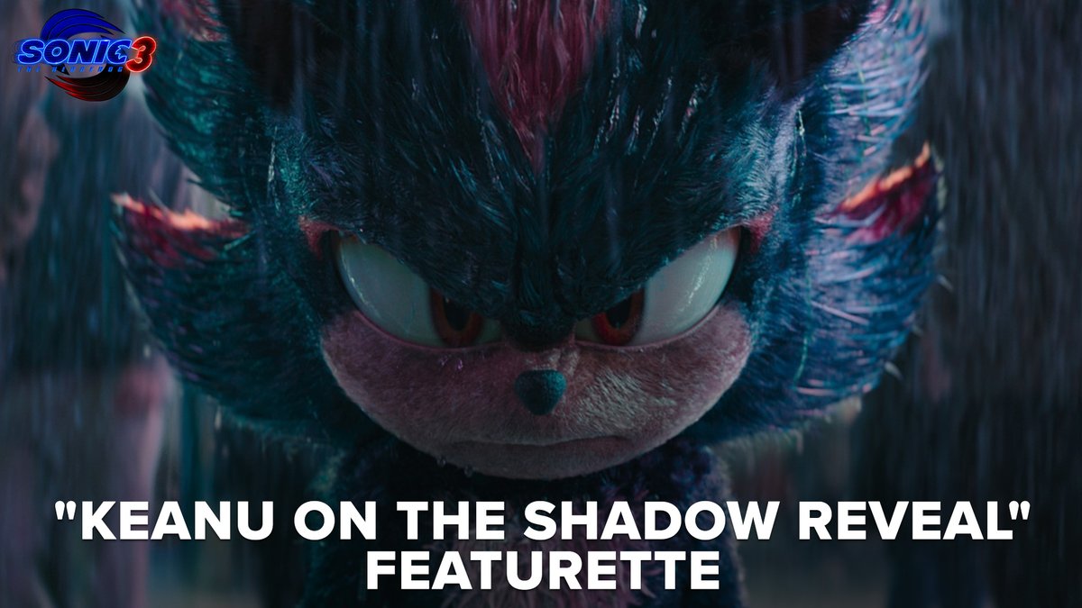 The Ultimate Lifeform. #KeanuReeves discusses the pressures of playing Shadow in #SonicMovie3 - in theatres TOMORROW.
