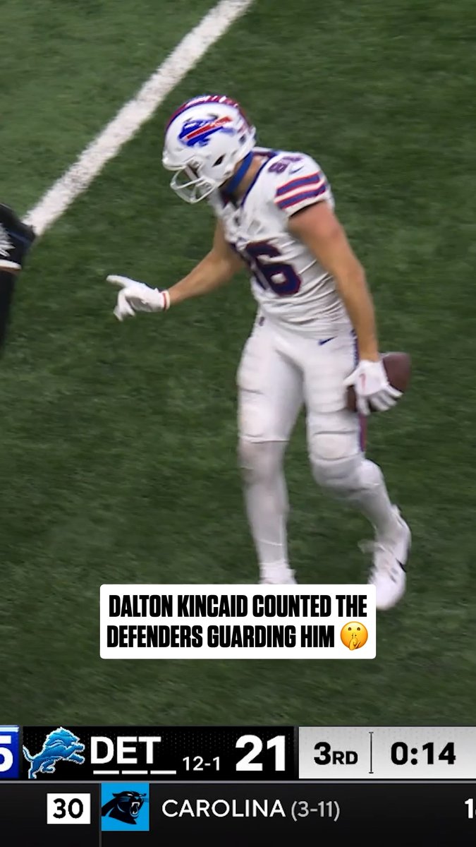 Dalton just wanted to confirm he beat double-coverage on that one 😅
