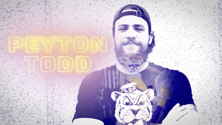 From fourth downs to farm calls, @lsufootball punter Peyton Todd has balanced the demands of LSU football with a rigorous animal sciences curriculum fueled by discipline and a passion for animals. Read more: #ScholarshipFirst