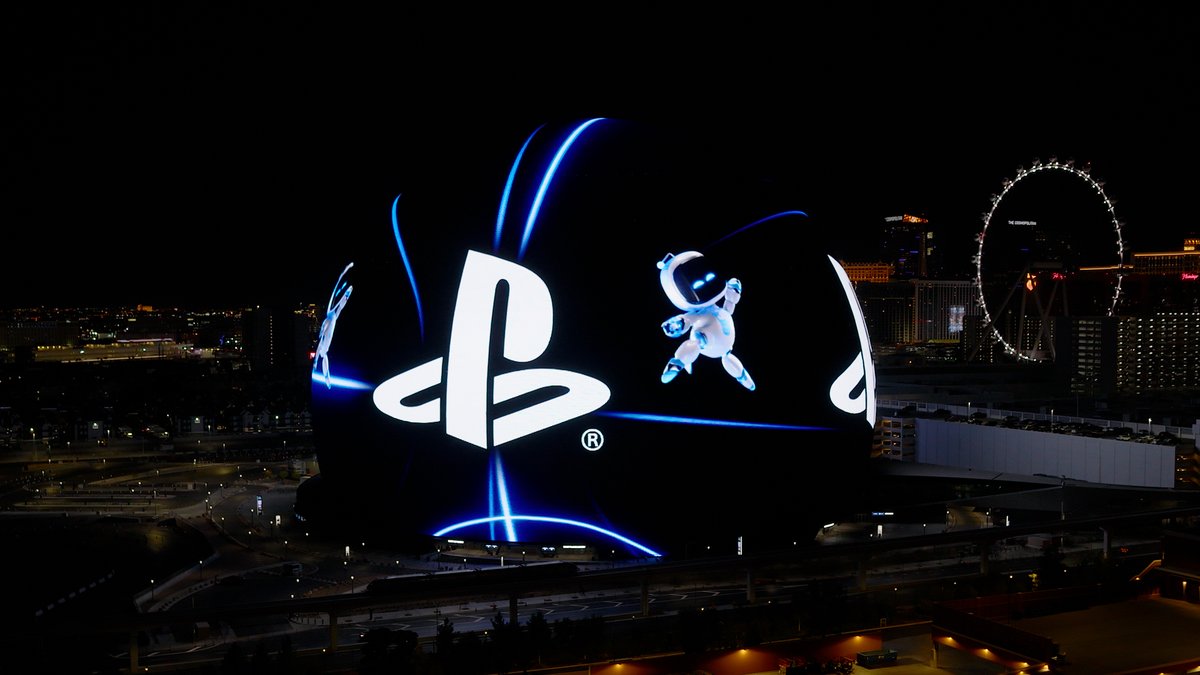 Rounding out the year with a PlayStation celebration on Sphere 🎉