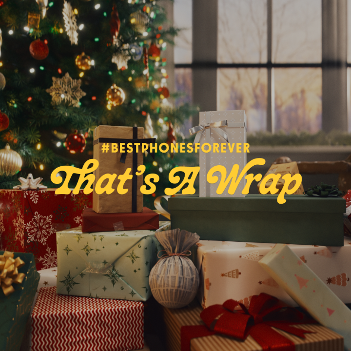 That’s a wrap 🎁 #BestPhonesForever