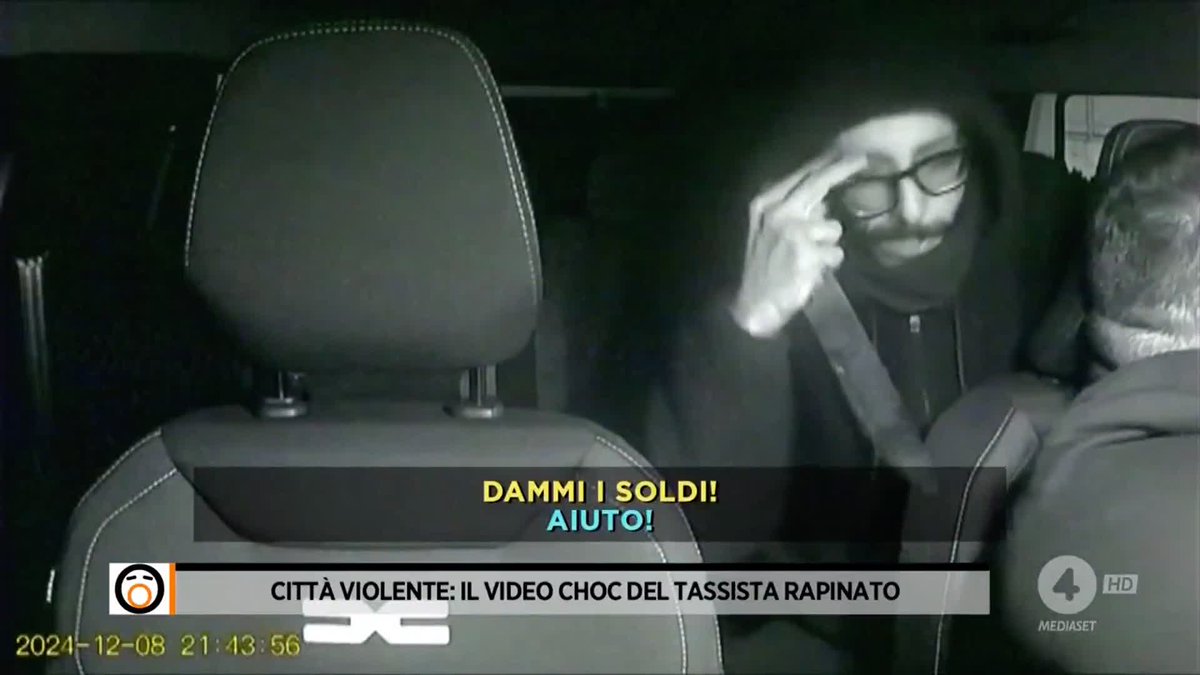 Intervista a Francesco, il tassista che è stato accoltellato nel suo taxi a #Bari pochi giorni fa. Il servizio completo di Annalisa Grandi è su Mediaset Infinity