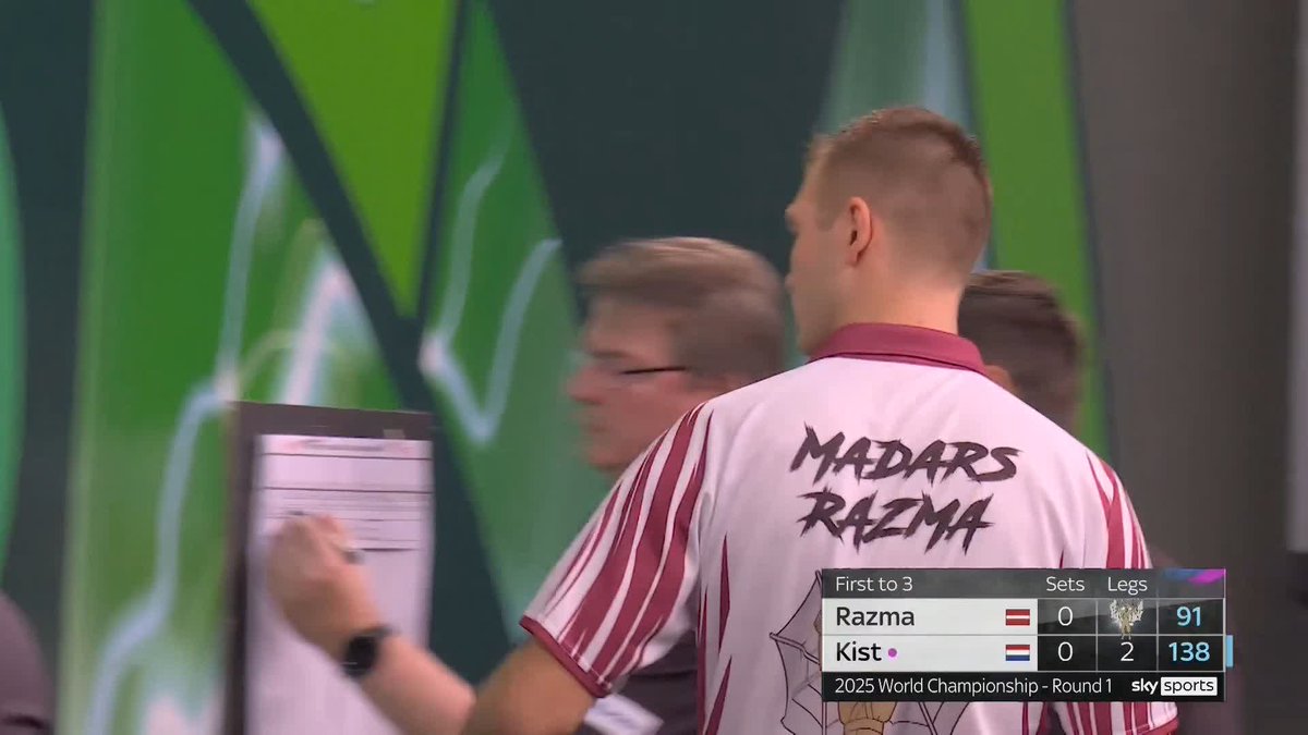 🚨 KIST HITS A NINE-DARTER! 🚨 Christian Kist hits a nine-darter! 👏 Incredible scenes at Ally Pally! 🤯 📺 #WCDarts | R1